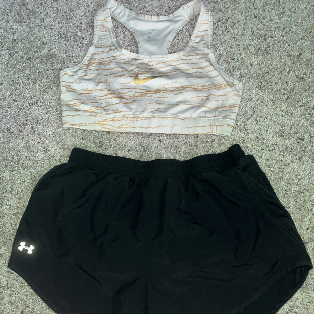 Workout Athletic wear Bundle: Nike and Under Armour